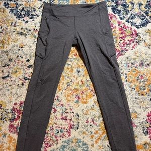Gray Lulu Lemon leggings